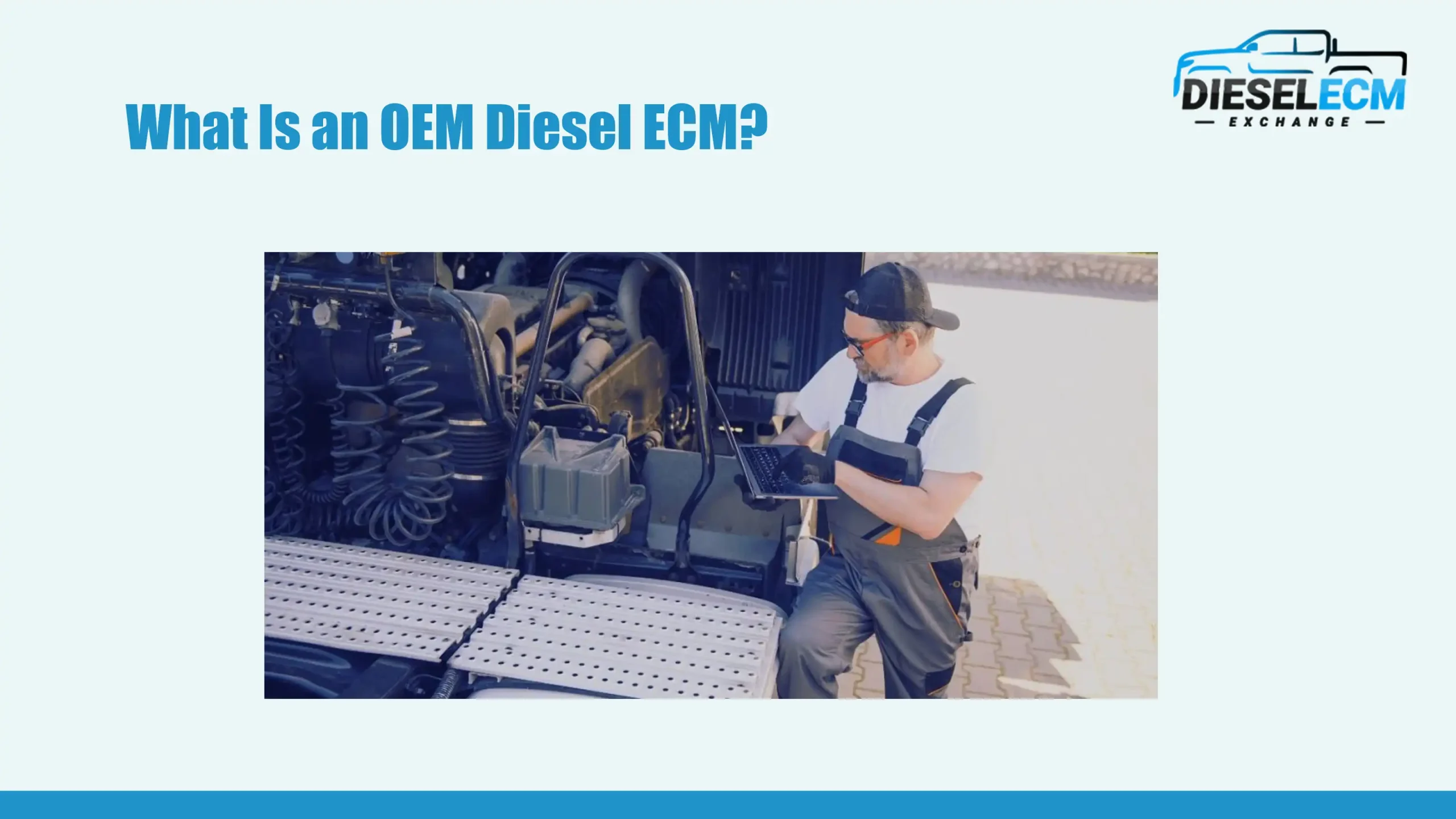 What Is an OEM Diesel ECM