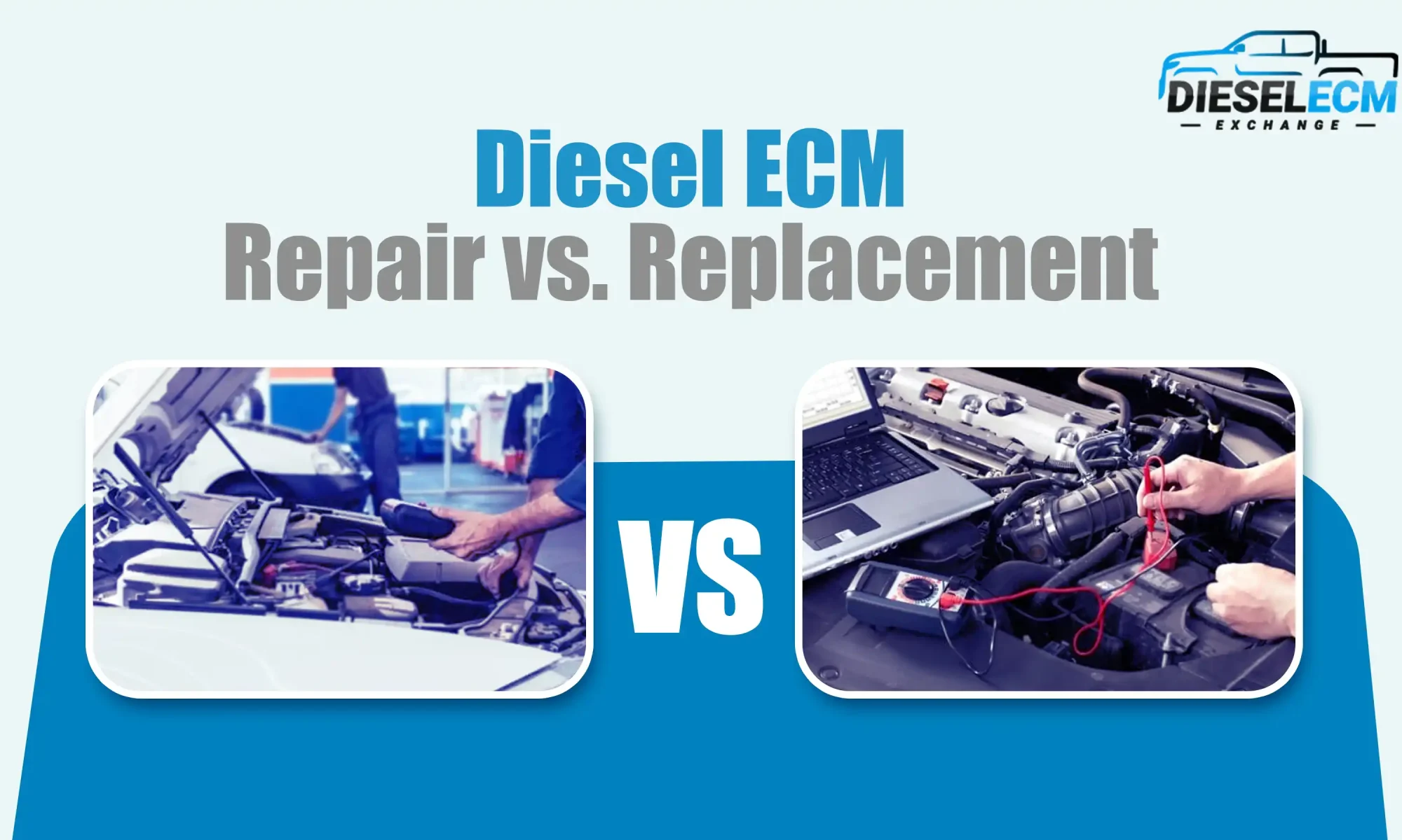 Diesel ECM Repair vs. Replacement