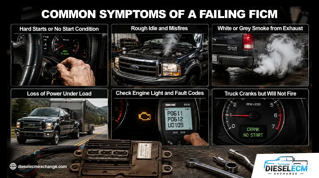 Common Symptoms of a Failing FICM